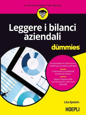 cover image of Leggere i bilanci aziendali for dummies